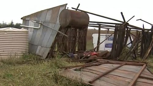 Homes, property and crops have been left destroyed.