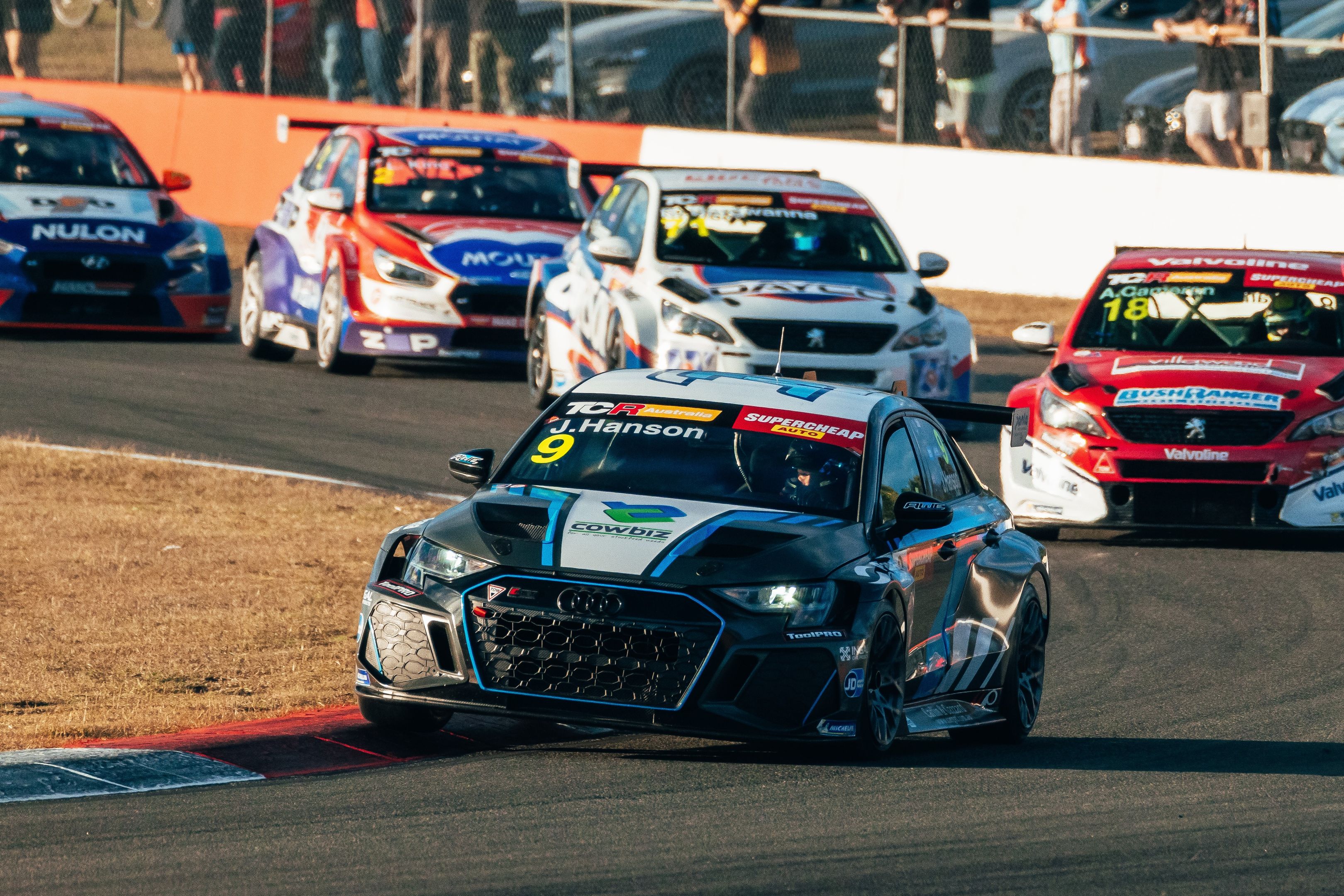 Cruel finish for Michael Caruso as teenager Jay Hanson snatches unlikely TCR win
