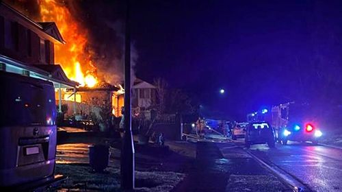 A deadly house fire in the Sydney's south-west has claimed the lives of three people, including a ten-year-old boy, and left two firefighters in hospital.