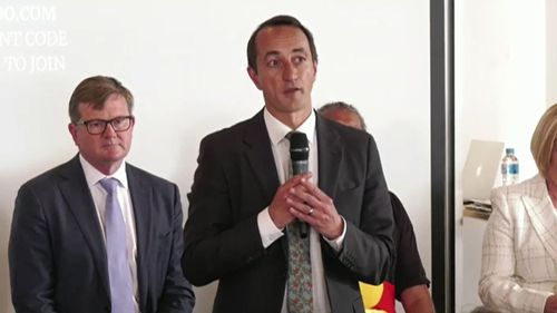 Wentworth by-election candidate Dave Sharma has slapped down his Liberal Party colleagues over the axing of former Prime Minister Malcolm Turnbull.