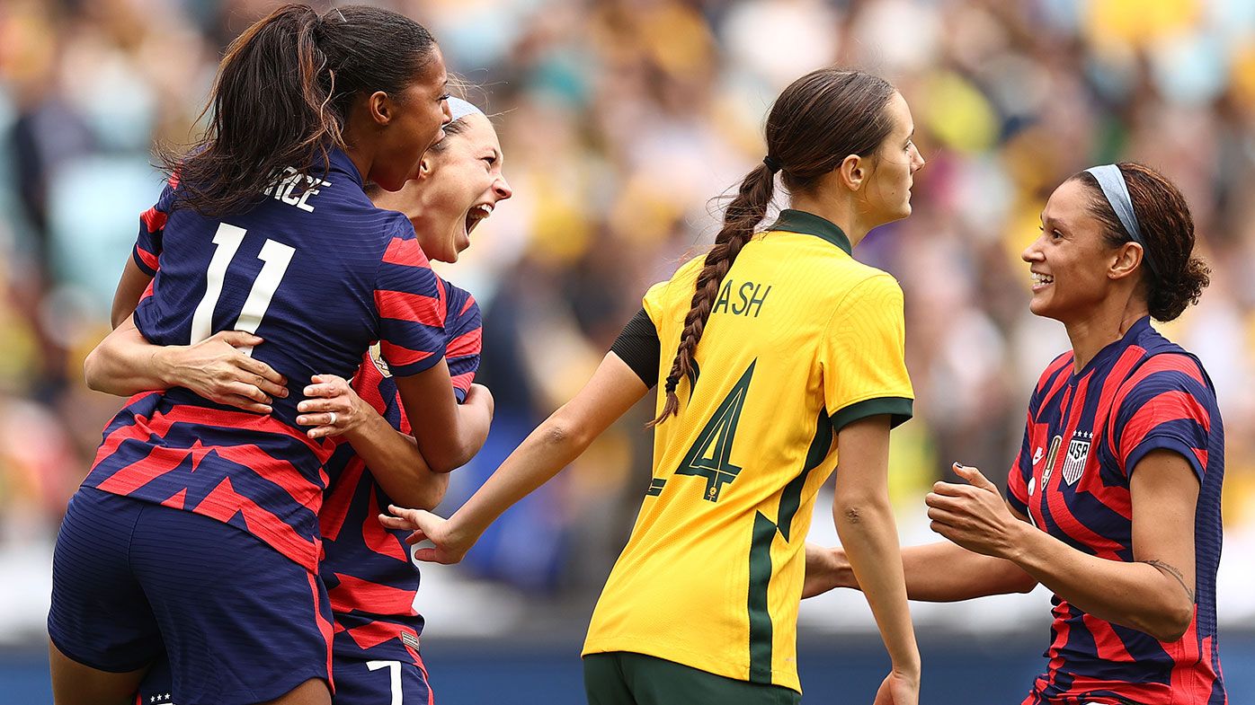 Australia v USA - International Friendly: Game 1