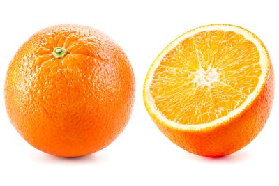 One and a half medium-sized oranges are 100 calories
