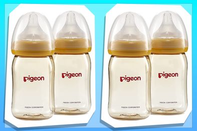 Pigeon SofTouch Baby Bottle for 0+ Months Babies 160ml 2 pack