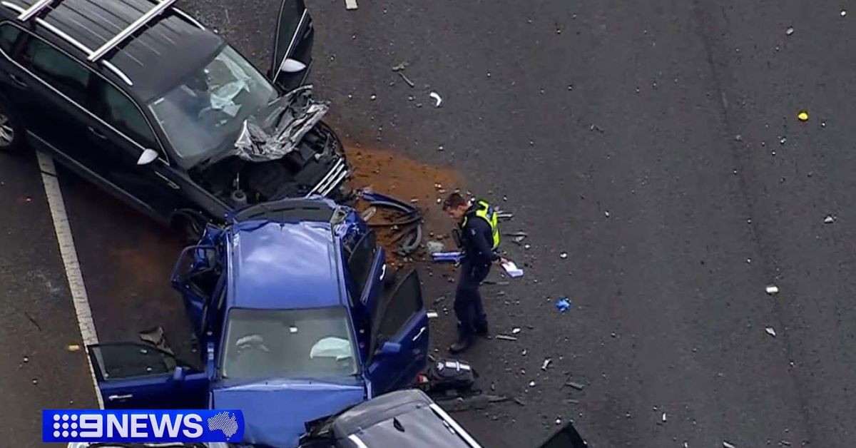 Boy dies days after horror five-car pile up on Melbourne freeway