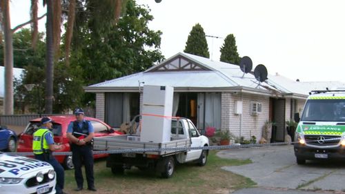 A woman's body was found in the house in Cannington. (9NEWS)
