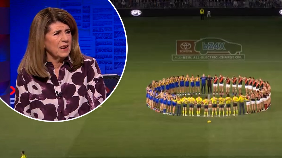 Why AFL 'coaches were not happy' with post match gender-based violence scripts