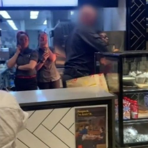 Staff were allegedly abused and assaulted in the third such incident involving fast food workers in just two months and the second this week.