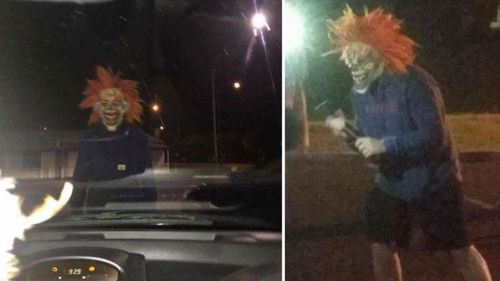 Alleged clown sightings in Campbelltown (Image: Facebook/Peta Grant)