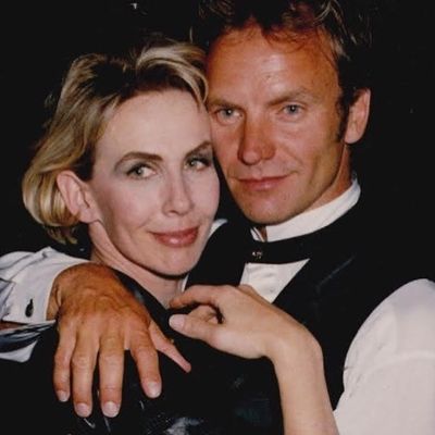 Sting and Trudie Styler