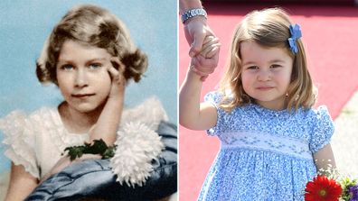 Queen Elizabeth and Princess Charlotte