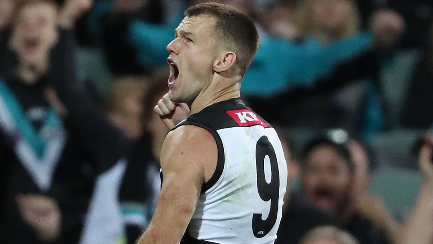 Robbie Gray nails clutch goal at the death as Port Adelaide edge Richmond in a heart-stopper