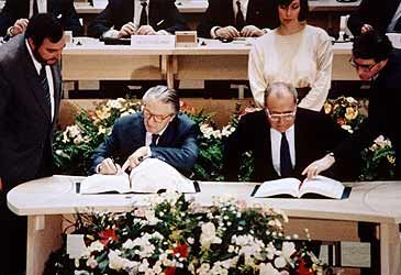Which political entity did the Maastricht Treaty form?