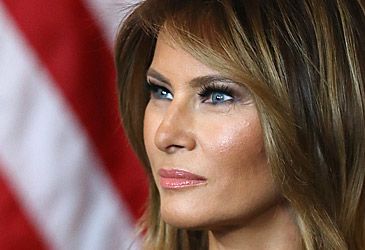 Who is Melania Trump's first child with Donald Trump?