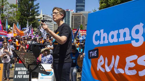 ACTU Secretary Sally McManus.