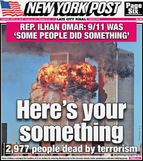 The April 11, 2019, issue of The New York Post