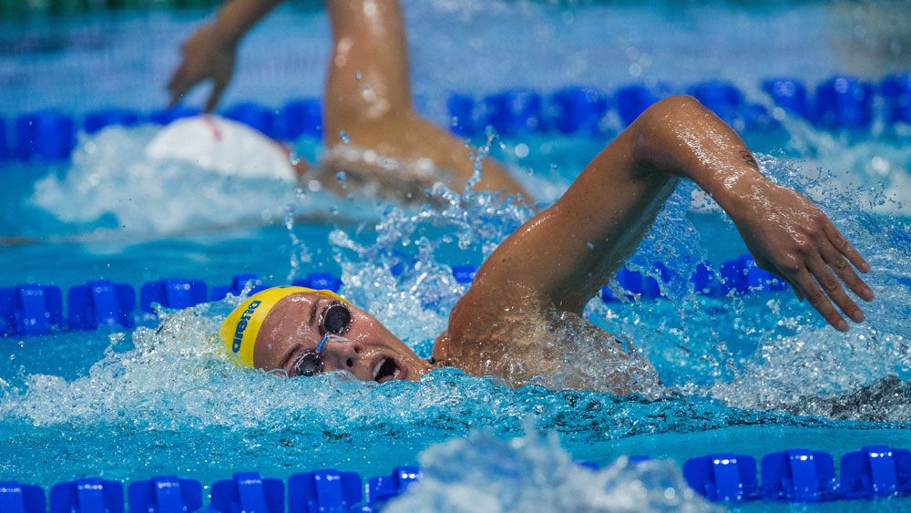 Emma McKeon misses bus but still fast at world swimming championships in Budapest