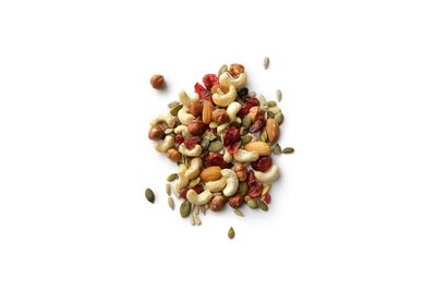 30g trail mix (170 calories) = 23 minutes of swimming at a moderate pace