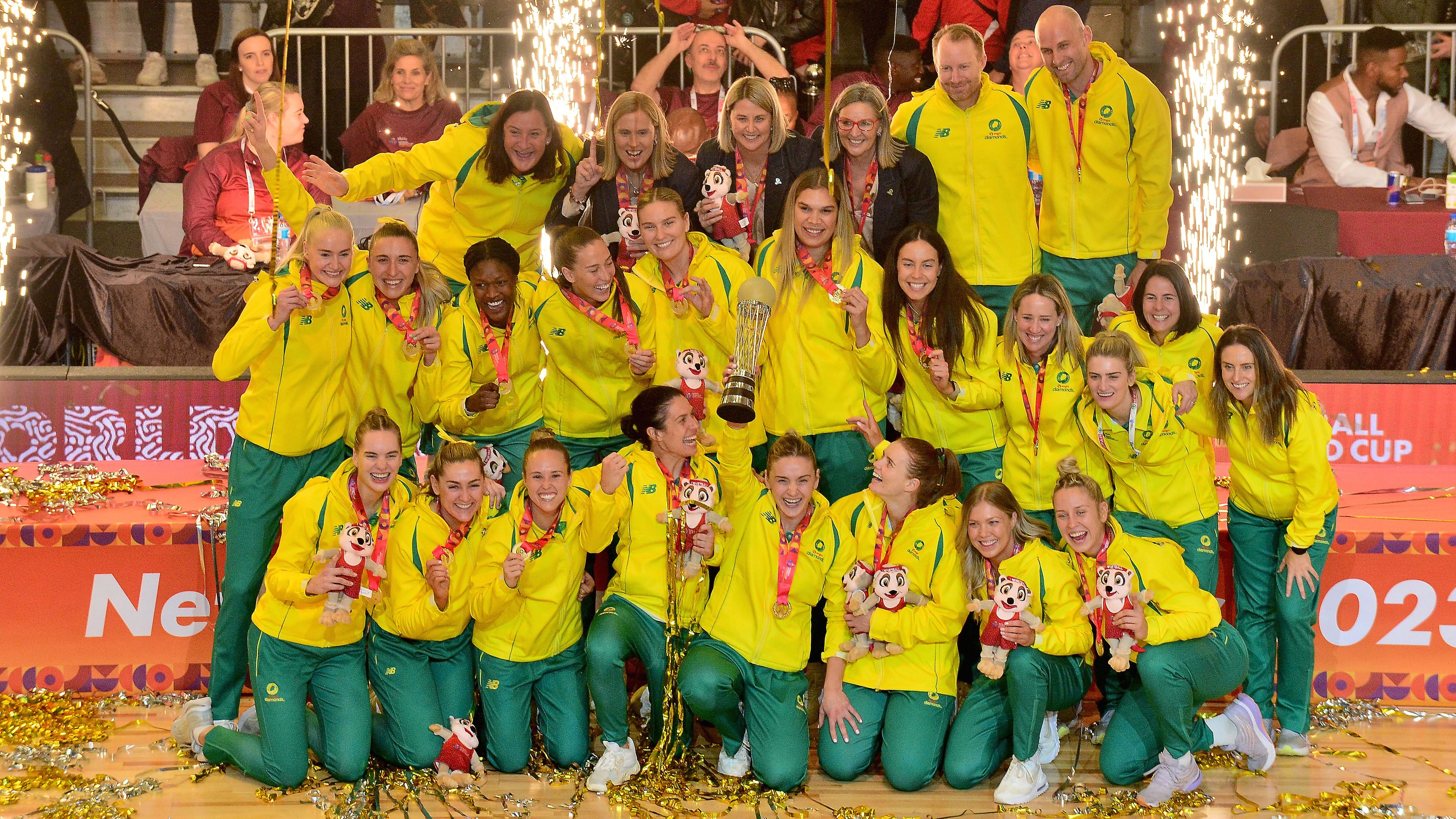 Australia defeat England to claim historic 12th Netball World Cup
