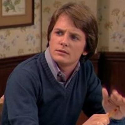 Michael J. Fox as Alex Keaton: Then