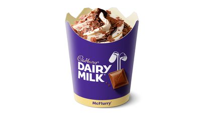 McDonald's launches limited-time Cadbury Dairy Milk McFlurry