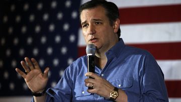 Republican candidate Ted Cruz. (AAP)