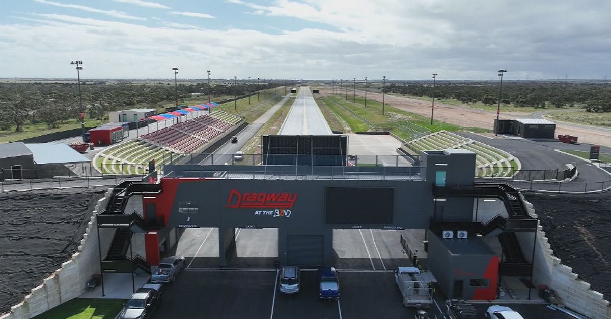 Inside South Australia's new world-class drag raceway