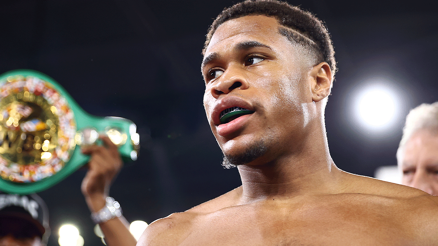 Devin Haney pays tribute to 'true champion' George Kambosos Jr after title win