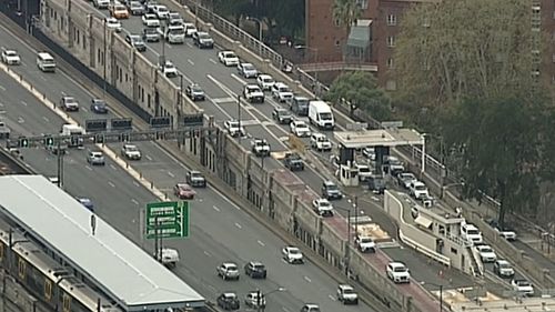 The crash was the result of a police pursuit in the harbour tunnel.