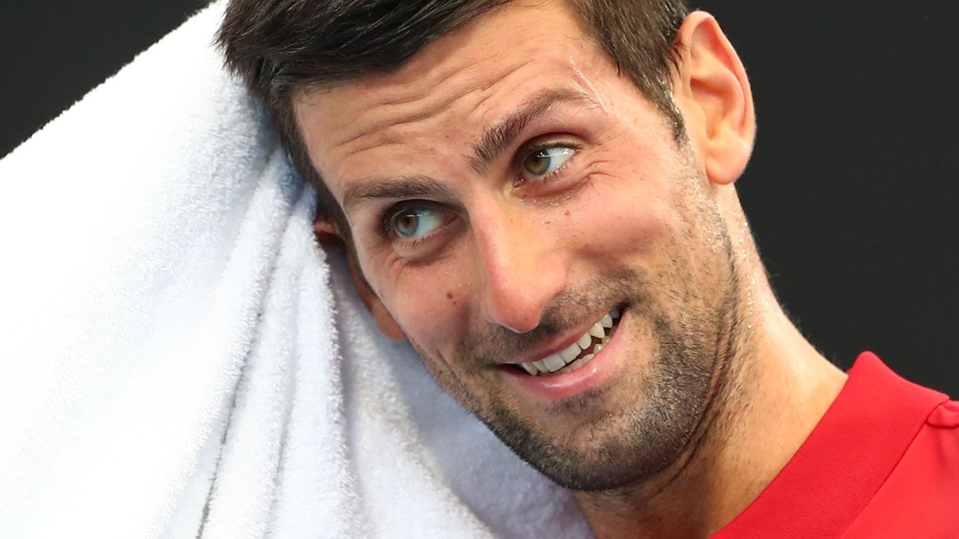 Novak Djokovic unruffled by Nick Kyrgios' heckling at Brisbane ATP Cup tie