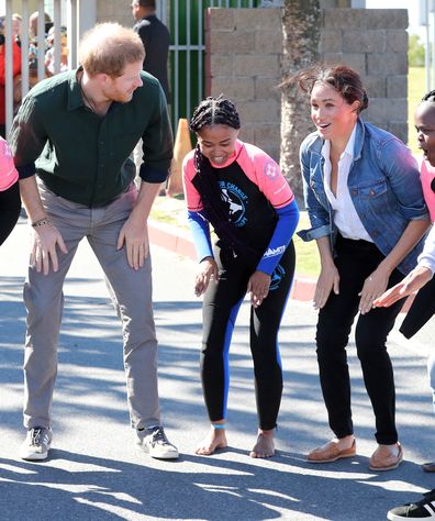 Prince Harry and Meghan Markle Africa day two