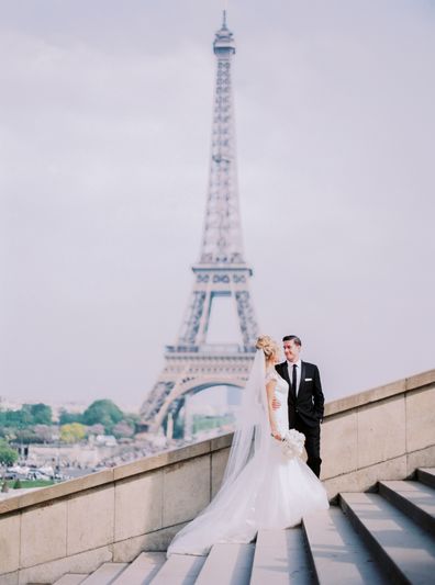 My Wedding Day Paris bride Lisa