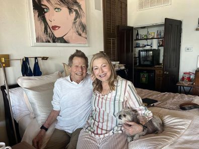 Tatum O'Neal and father Ryan O'Neal