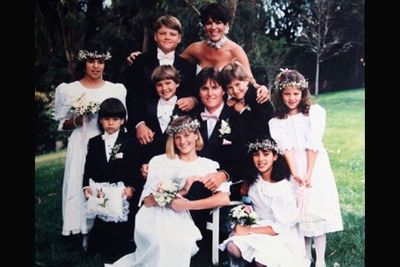 Khloe Kardashian: "Happy anniversary to my mommy and my second daddy!! I love you guys! 23 years and 10 kids later."<br/><br/>(Source: @khloekardashian/Instagram)