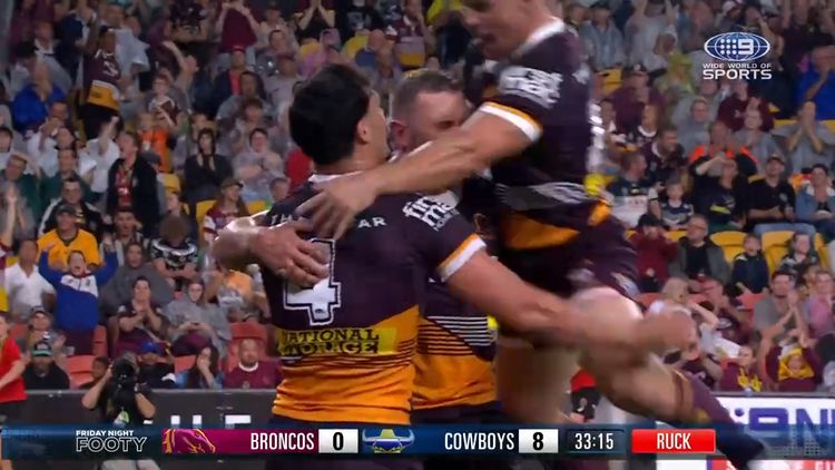 NRL 2023, Brisbane Broncos v North Queensland Cowboys, round 2 match  report, match highlights, coaches comments, big plays