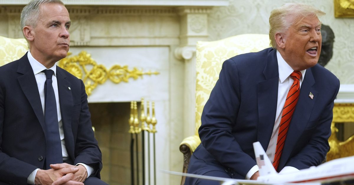 Trump, Carney faceoff in Oval Office leaves gaping differences on tariffs ...