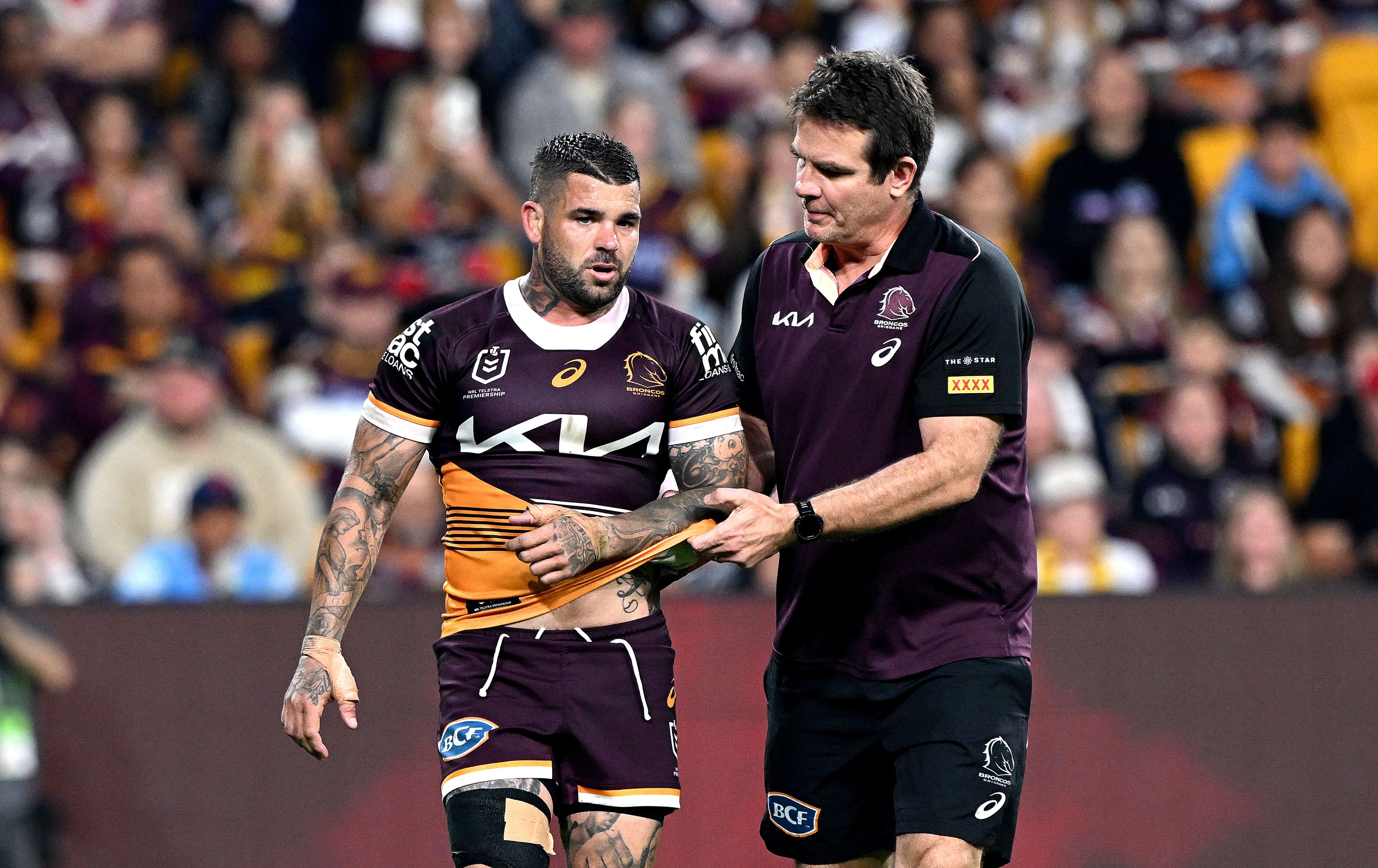 'Extremely difficult': Broncos legends divided over title hopes after Adam Reynolds injury