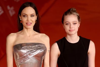 Shiloh with Angelina Jolie in 2021.