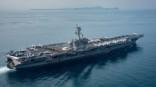 Donald Trump's threatened 'armada' still far away from the Korean Peninsula