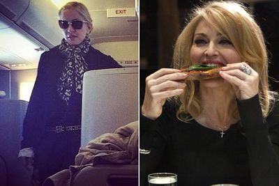 In 2010, the Material Girl booked out a full row of first-class seats on a Virgin Atlantic flight so her private chef could cook up her very specific macrobiotic food requests (vegies, fish, no dairy, strictly no processed food). It was only a seven-hour jaunt from New York to London! While the cost of her extravagance is unknown, it definitely would've been in the five figures.<br/><br/>Images: Instagram/Getty