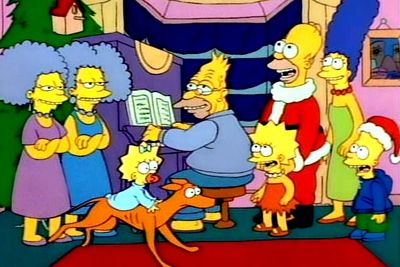 The yellow-fingered family have appeared in oodles of Christmas-themed adventures, but did you know that the very first episode of the long-running series was a Christmas special? In 1989's 'Simpsons Roasting on an Open Fire', Homer resorts to desperate measures to buy presents for his family after his Christmas bonus is cancelled &mdash; and ends up giving them an abandoned greyhound named Santa's Little Helper.