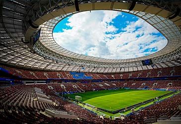Which stadium hosted the 2018 FIFA World Cup final?