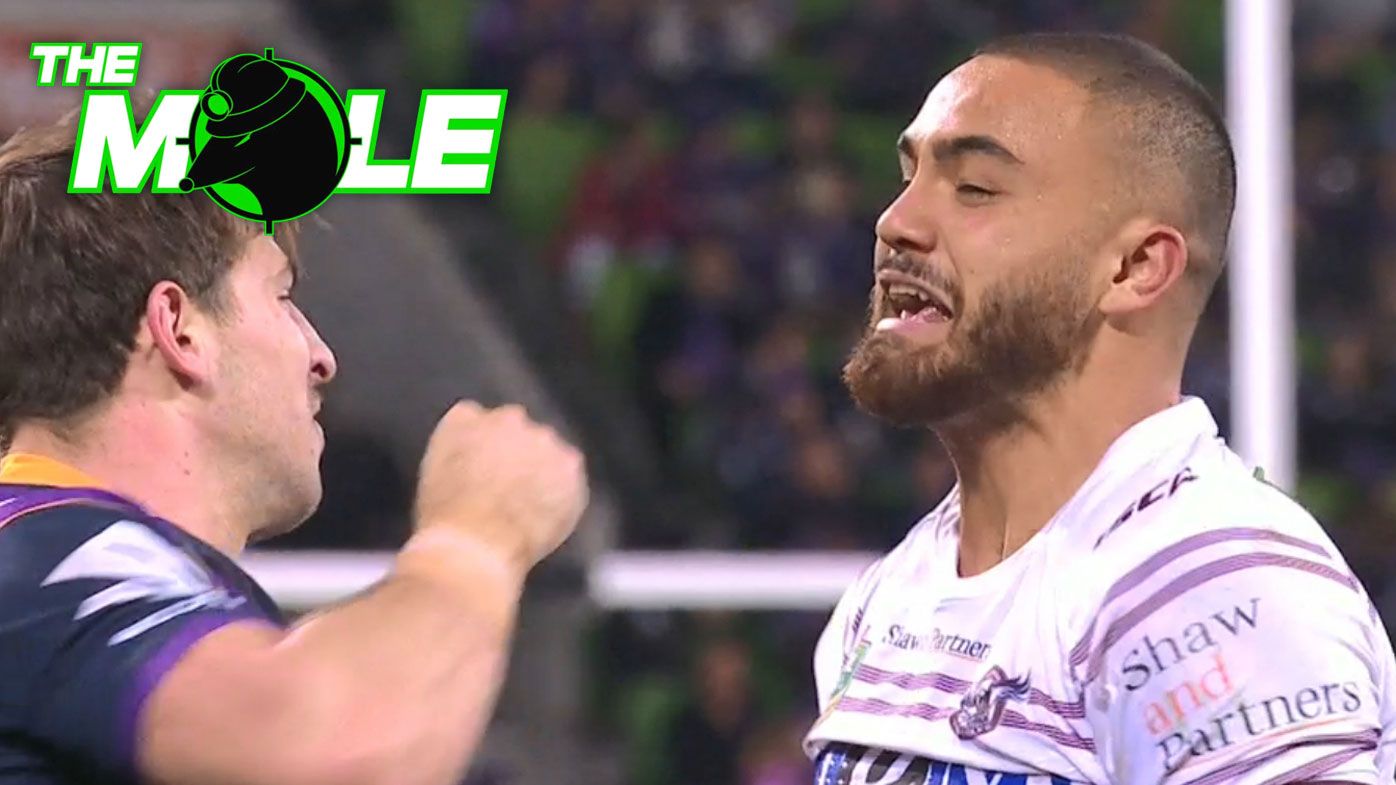 The words that made Melbourne Storm's Curtis Scott go off on Dylan Walker