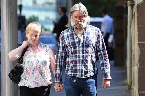 Tina Cahill's parents are in Sydney supporting their daughter as she gives evidence in the manslaughter trial.