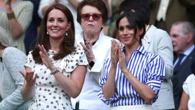 Meghan Markle & Kate Middleton Wimbledon 2018