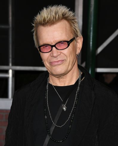 Billy Idol attends the premiere of Netflix's "The Irishman" at TCL Chinese Theatre on October 24, 2019 in Hollywood, California. 