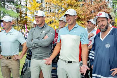 Professional Golf players at Happy Gilmore 2