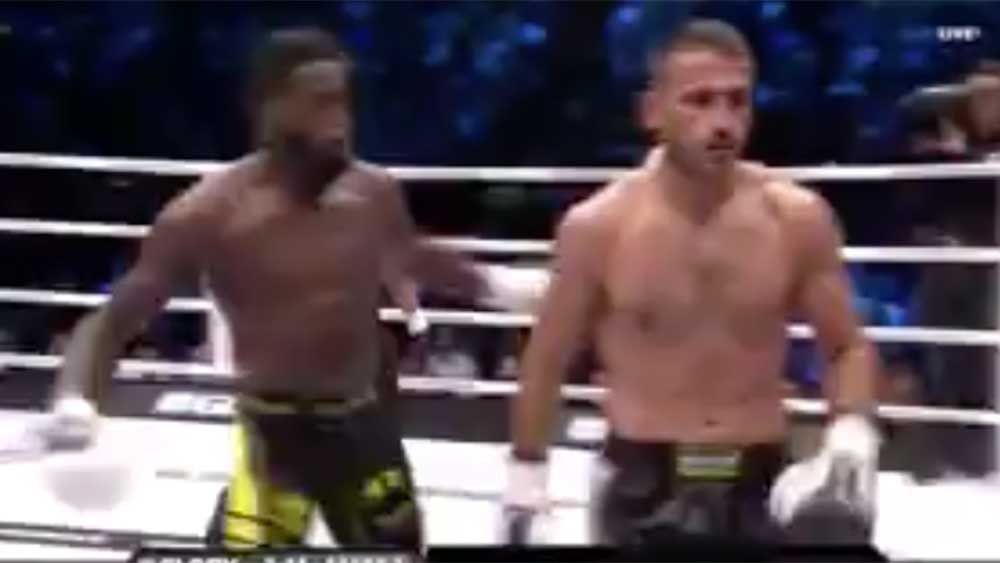 Kickboxing: Fighter knocked out after turning back, sparking wild brawl      