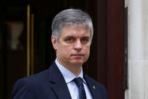 Ukraine's ambassador to the United Kingdom Vadym Prystaiko in Westminster, London, in 2022.
