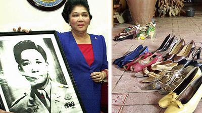 <p>Imelda Marcos</p>
<p>The former first
lady of the Philippines and husband to its ex strongman Ferdinand Marcos is perhaps best known for her love
of shoes. When pro-democracy demonstrators stormed the presidential palace in
Manila in 1986, 2700 pairs of shoes were found to have been left behind by a
fleeing Imelda.<br>
After a brief exile in Hawaii, she was
permitted to return to the Philippines following her husband’s death. She was
allowed to keep billions of dollars the couple reaped during their years in
power and even made a failed run for president.</p>
