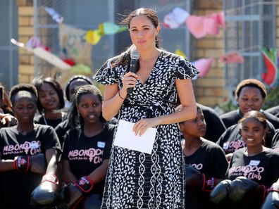 The Duchess spoke of racism she has seen and experienced.
